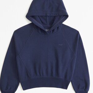 Abercrombie kids girls cropped hooded sweatshirt 5/6
